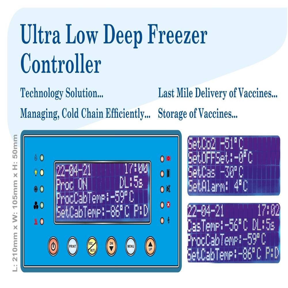 Luxmed Ultra Low Deep Freezer Controller - Dimension (L*w*h): 21*10.5*5 Centimeter (Cm)