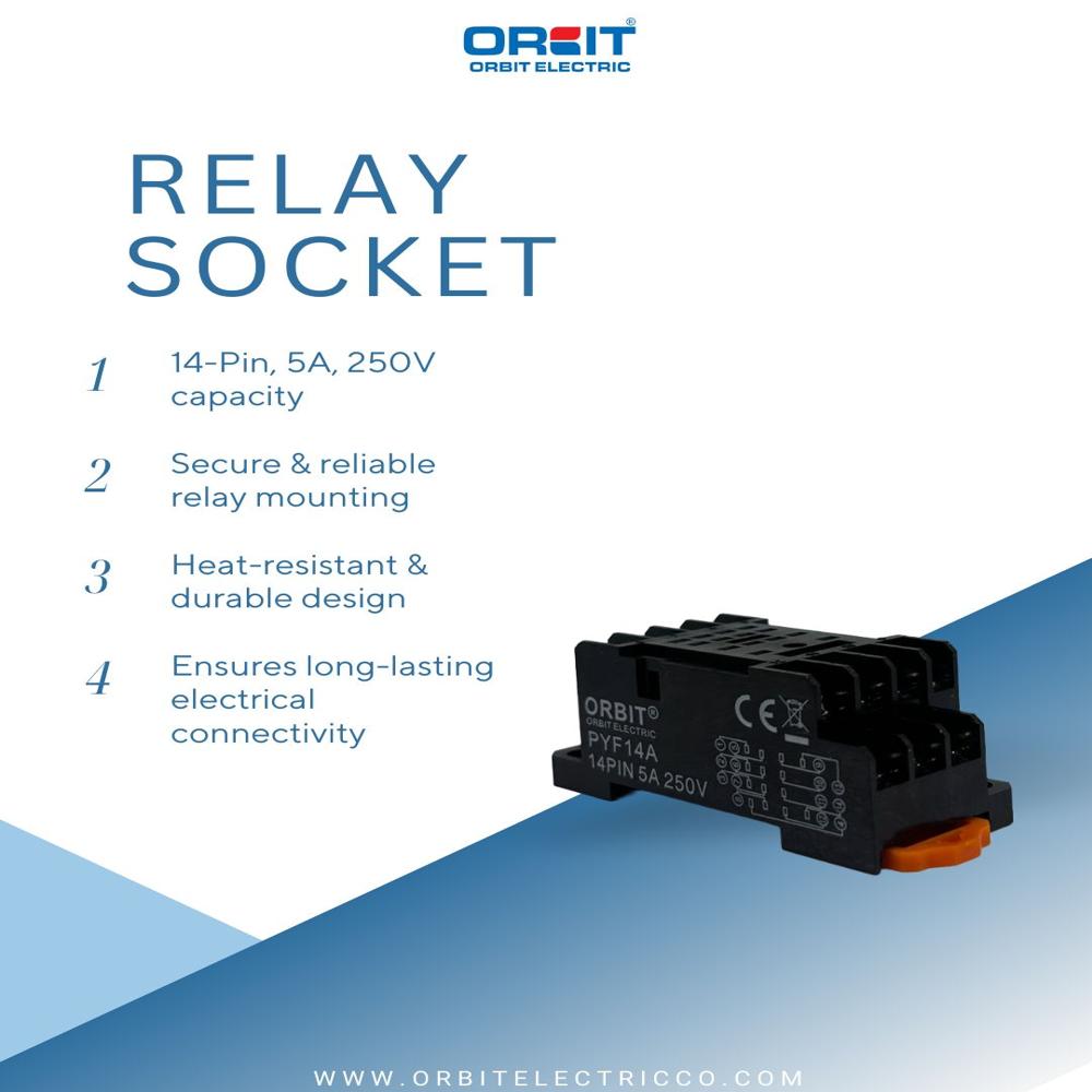 Relay Socket - Contact Load: High Power