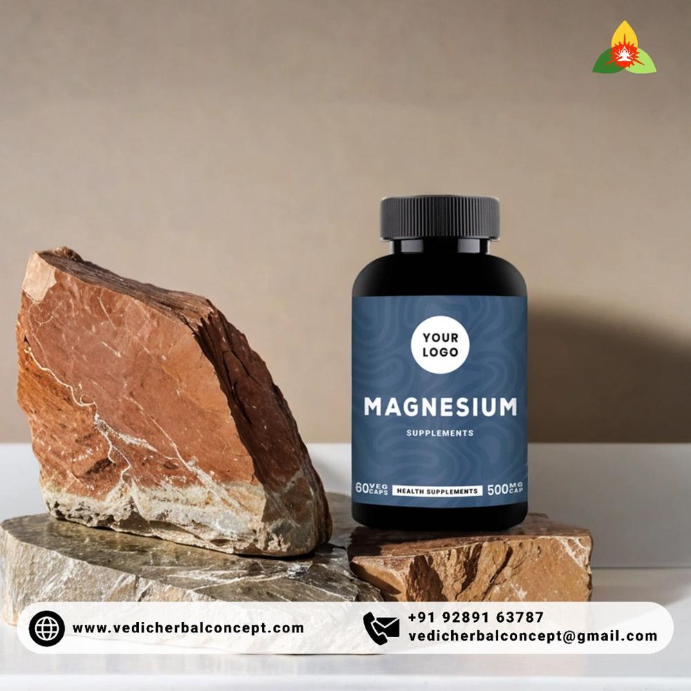 Magnesium Capsules - Ingredients: Herbs