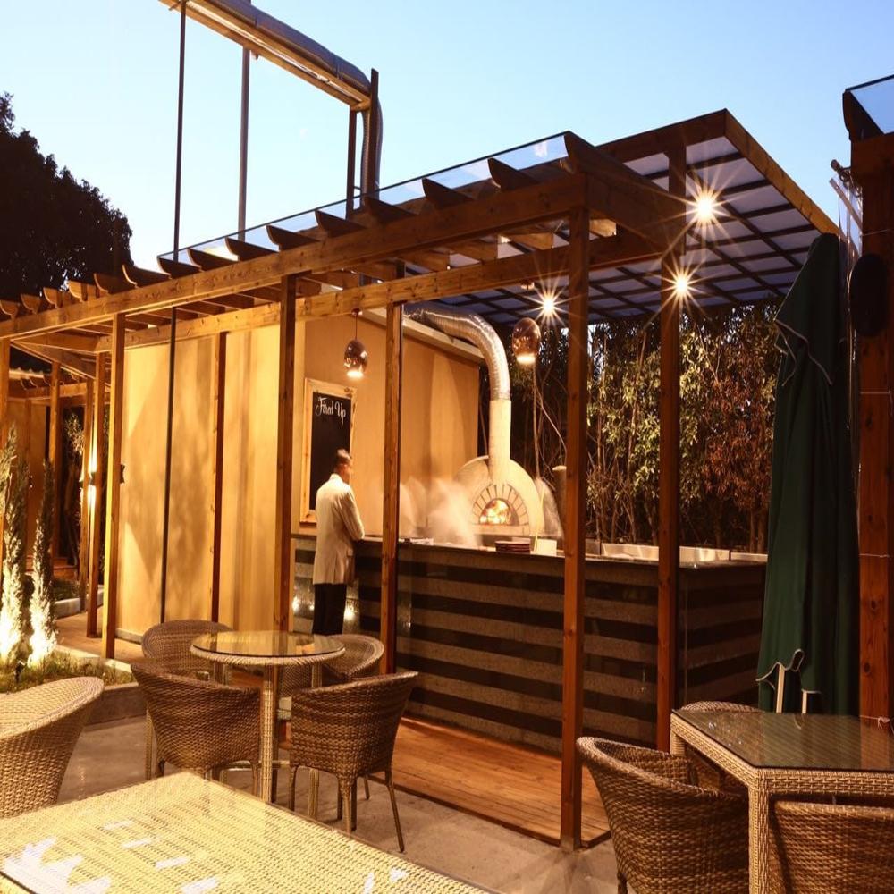 Thermo Pine Wooden Pergola