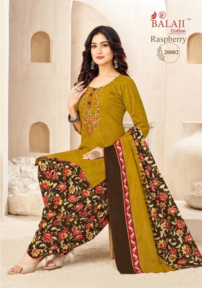 Balaji Raspberry Vol-20  Dress Material