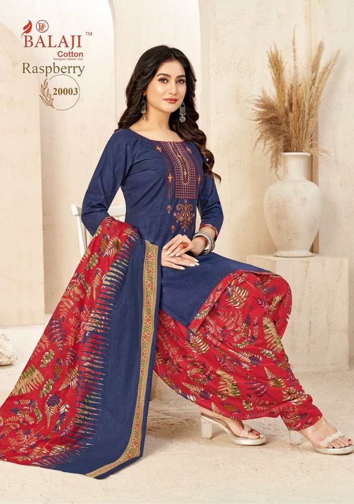 Balaji Raspberry Vol-20  Dress Material