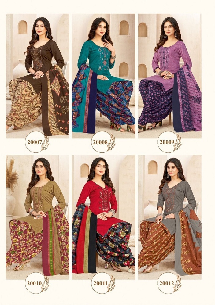 Balaji Raspberry Vol-20  Dress Material