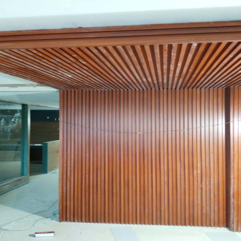 Wpc Louvers Panel For Residential Use
