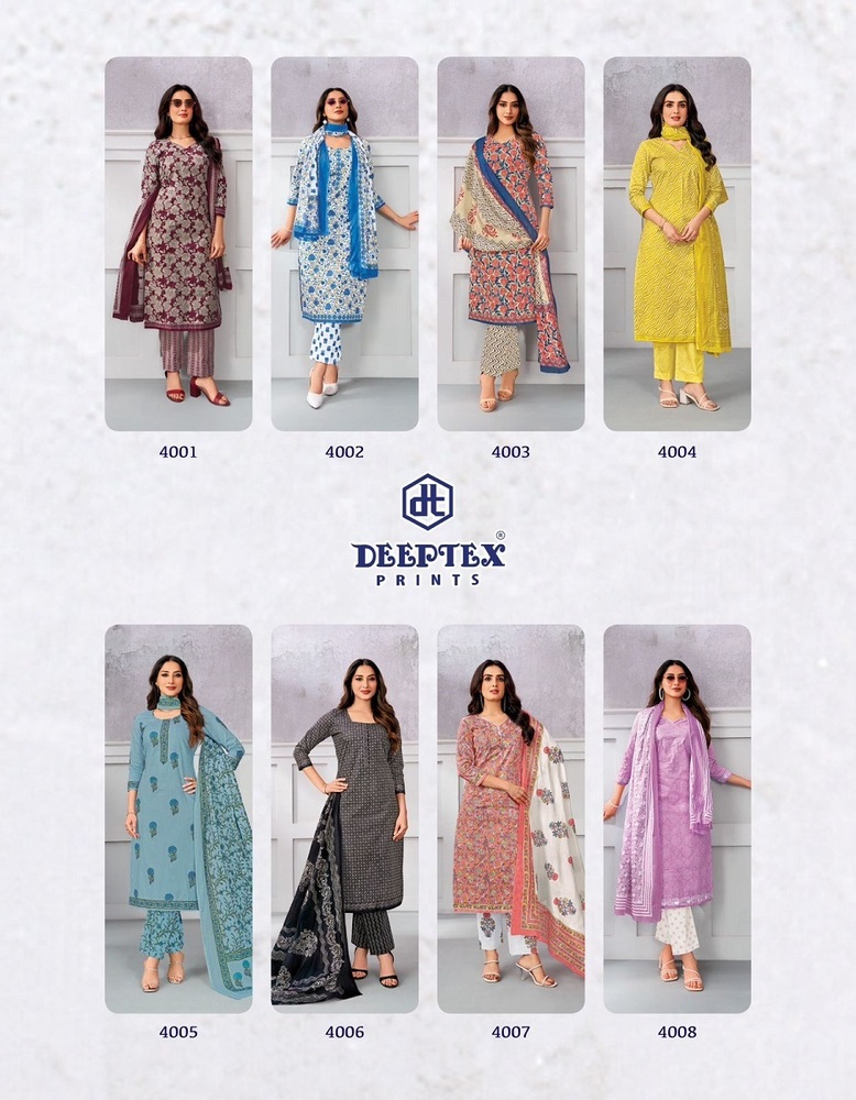 Deeptex Chief Guest Vol-40  Dress Material