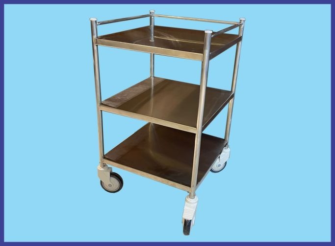 3 Self Steel Trolley 18