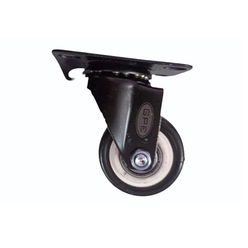 Castor Wheel With Lock - Color: Black