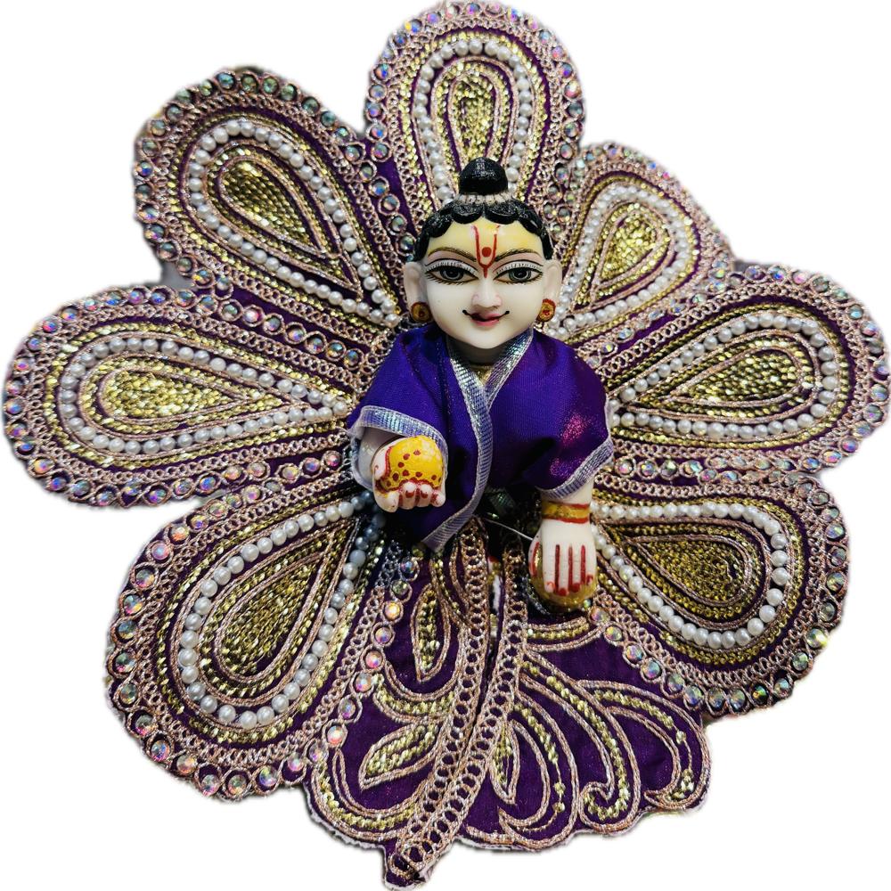 Laddu Gopal Cutwork Special Poshak