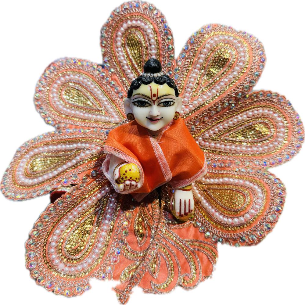 Laddu Gopal Cutwork Special Poshak