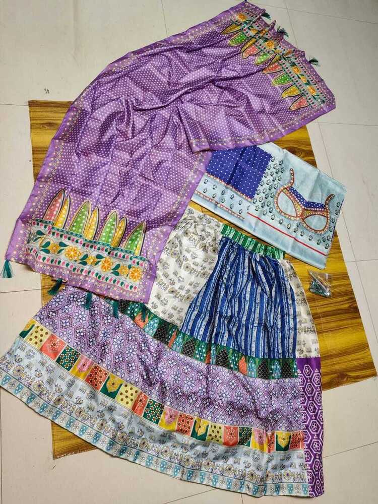 Most Trending Navratri Heavy Flair mirror Lehenga CHOLI