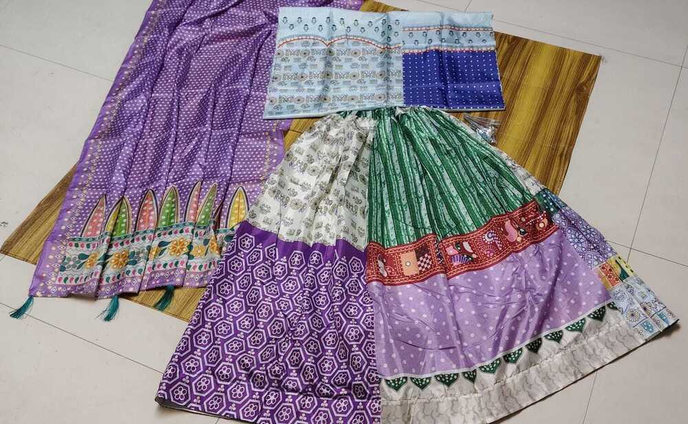 Most Trending Navratri Heavy Flair mirror Lehenga CHOLI