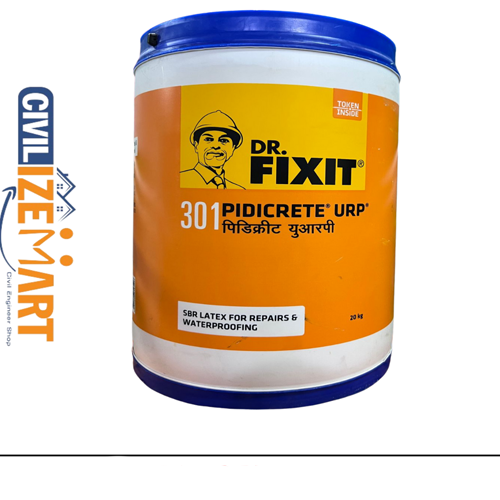 DR.FIXIT 301 PIDICRETE URP 20 KG एक उच्च गुणवत्ता वाला उत्पाद है जो विशेष रूप से विभिन्न निर्माण और मरम्मत कार्यों के लिए बनाया गया है। यह पानीरोधी और लंबी अवधि तक टिकाऊ है, जिससे यह अपने उपयोगकर्ताओं के लिए एक विश्वसनीय विकल्प बन जाता है।