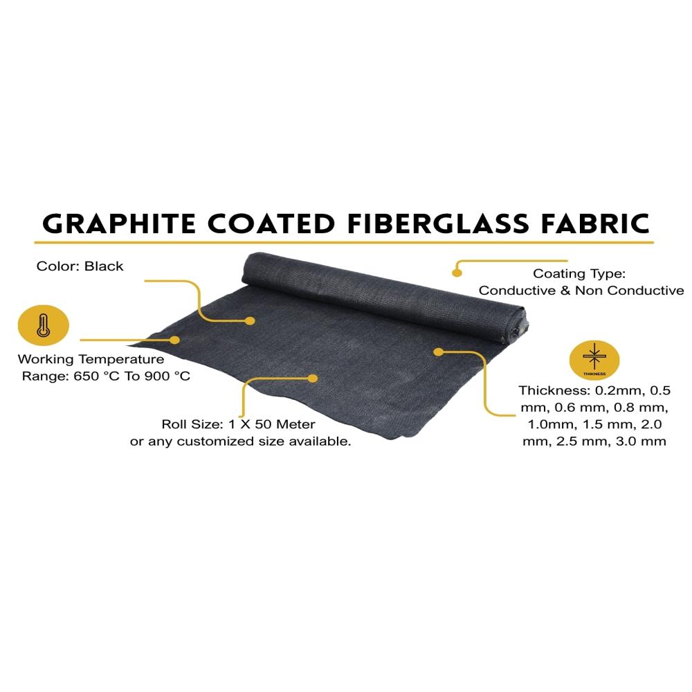 Graphite  Fire Blanket - Application: Industrial Furnaces & Kilns