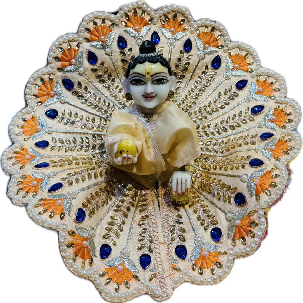 Heavy Dress For Laddu Gopal / Radha Rani (Without Bukram / Fully Washable)
