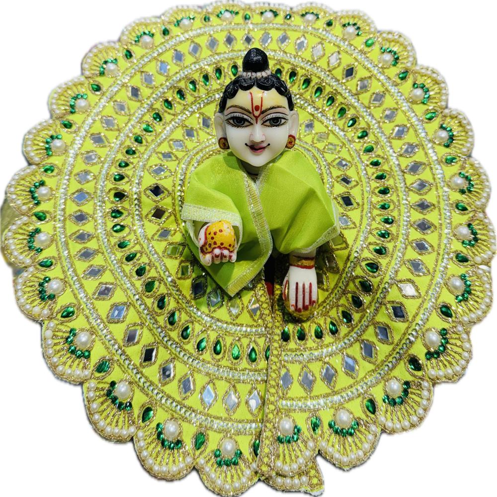 Mirror Work Special Poshak For Gopal Ji - Color: Multicolor