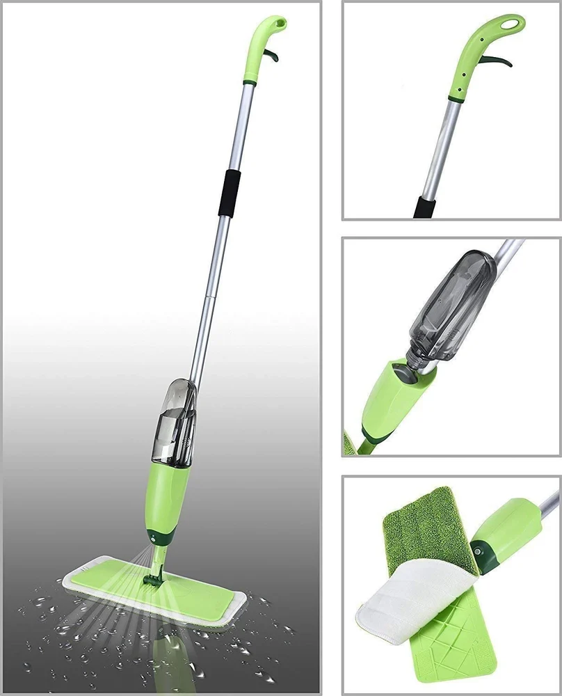 Healthy Spray Mop - Color: Silver