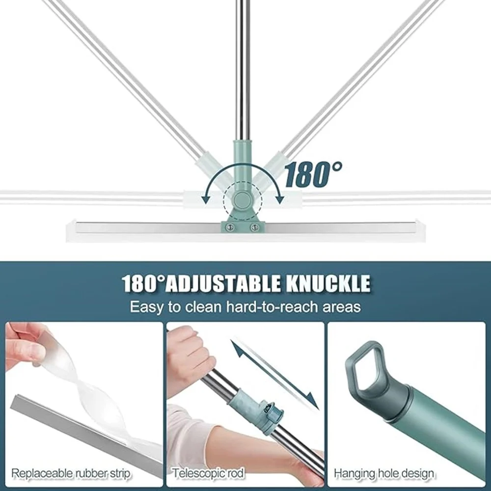 Extendable Telescopic Floor Wiper Squeegees