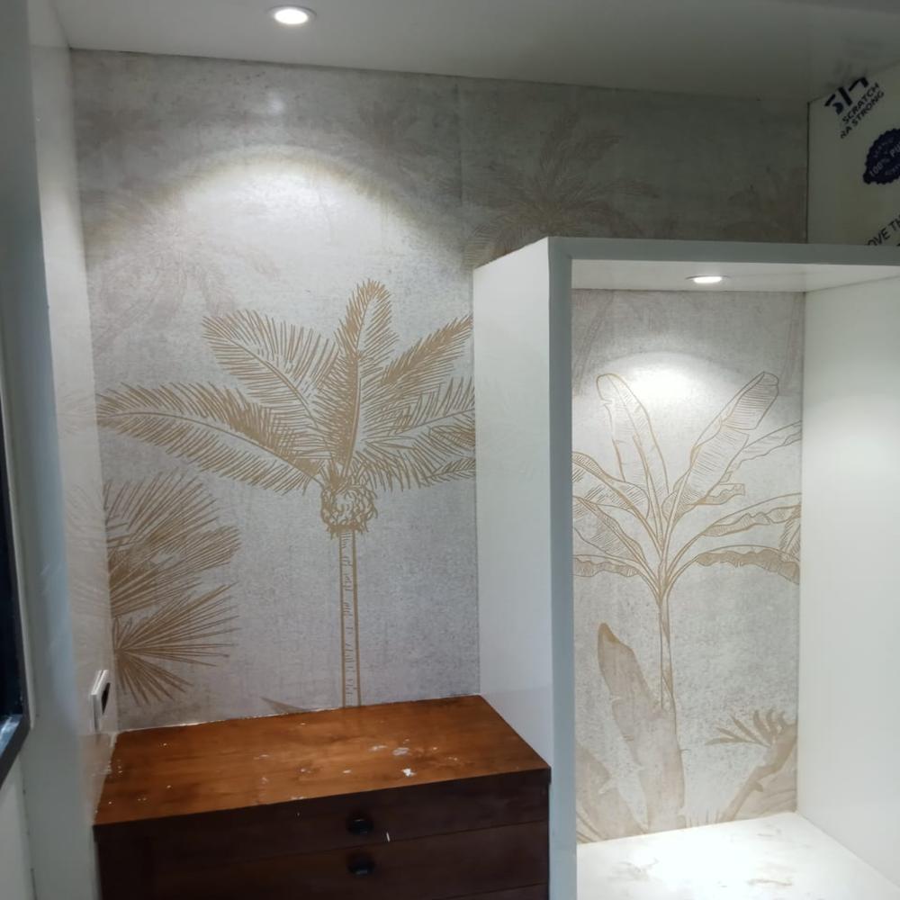 Non Woven Customized Wallpaper
