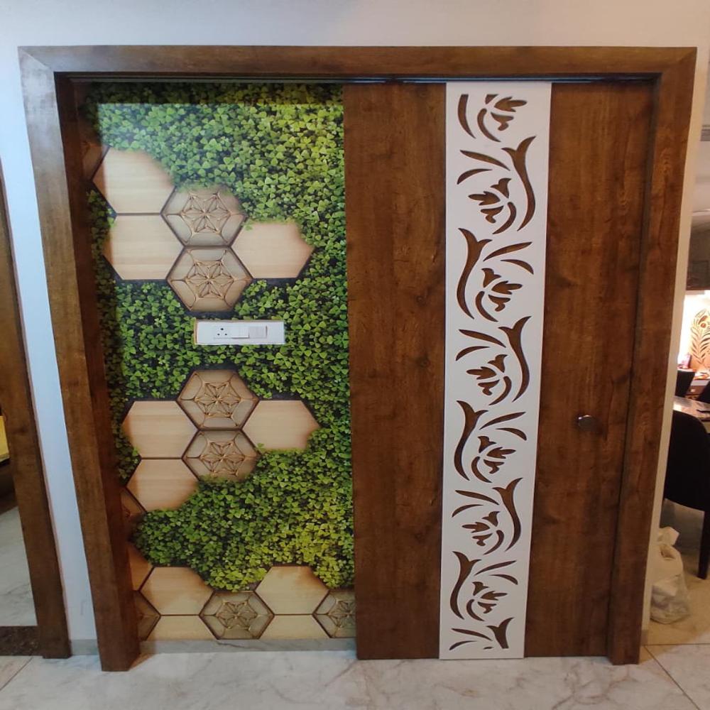 Floral Pattern Customized Wallpaper