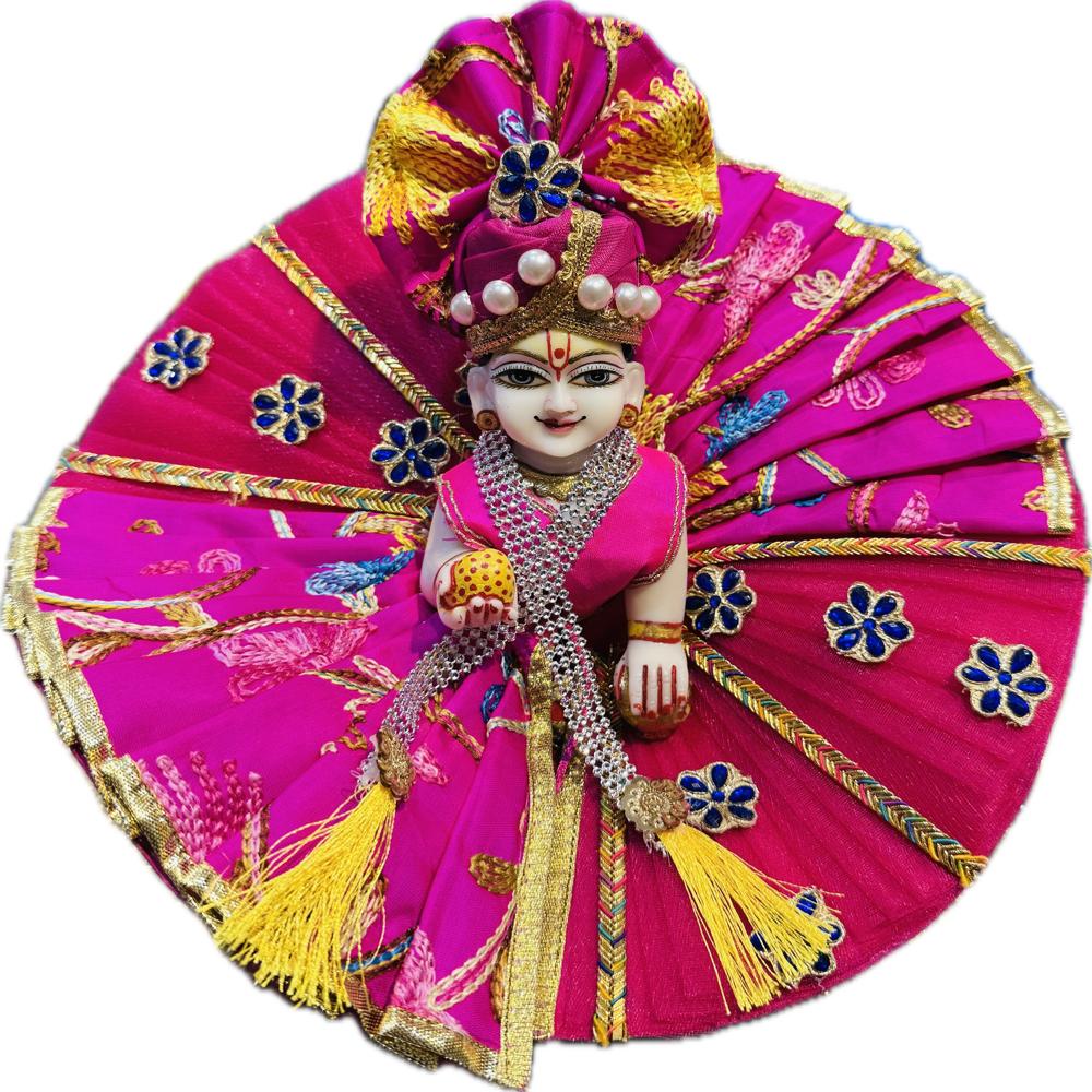 3 Pcs. Laddu Gopal Dress - Color: Multicolor