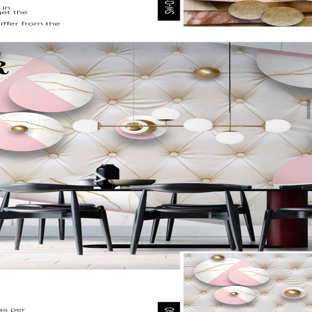 Pvc Printed Wallpaper - Size: 21* 32 Inch