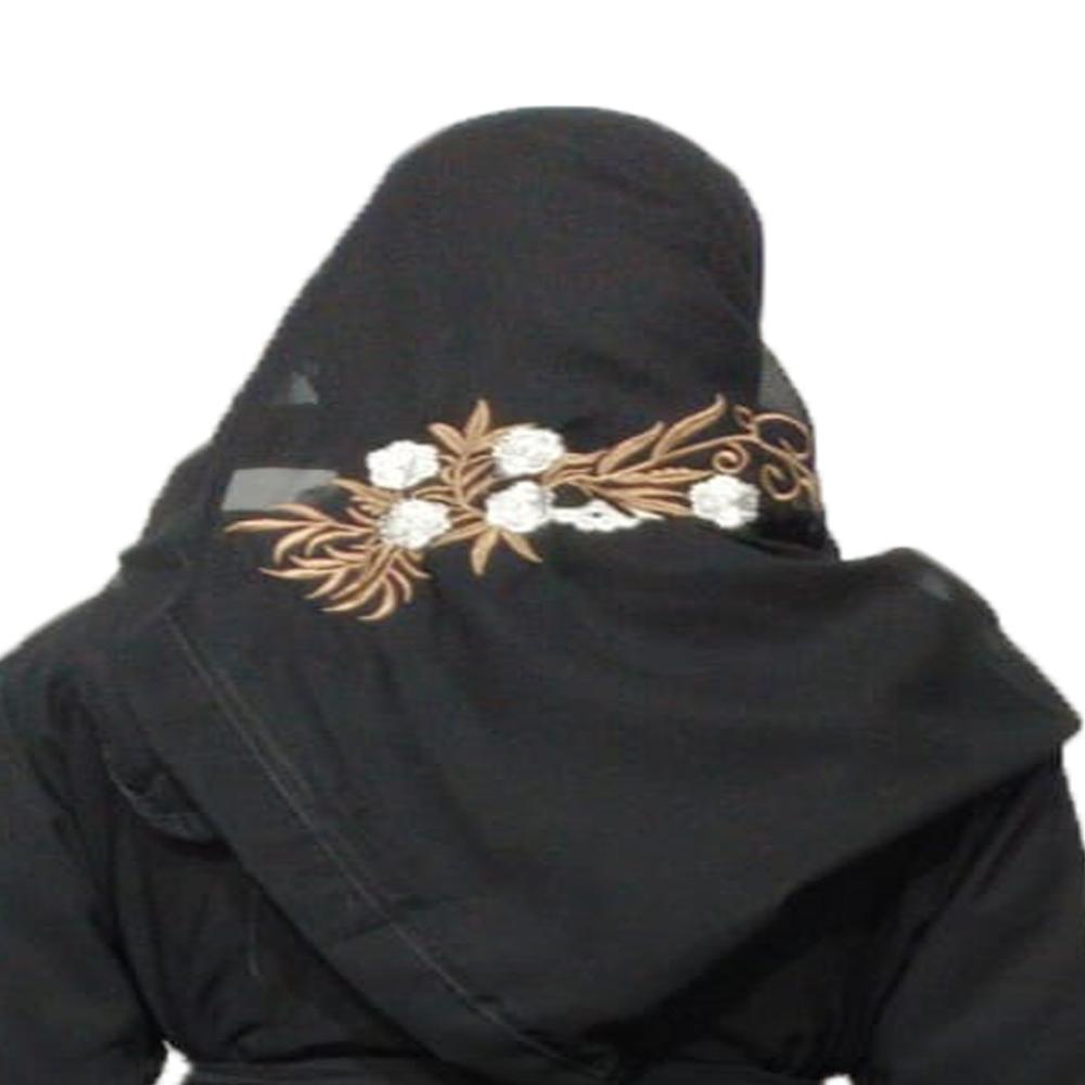 Black Abaya Embroidery Work Burqa For Women Modest Wear Stylish Dubai Abaya