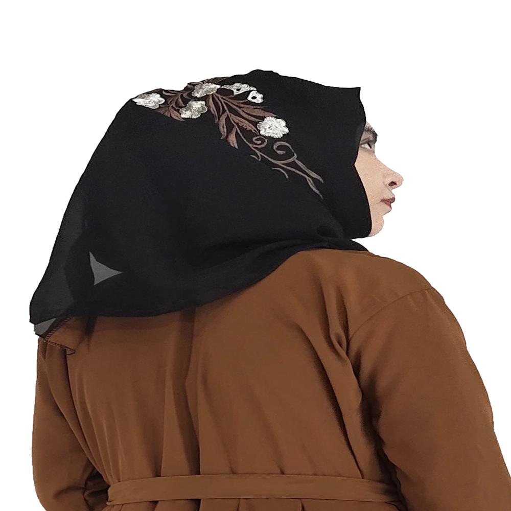 Brown Abaya Embroidery Work Burqa For Women Modest Wear Stylish Dubai Abaya