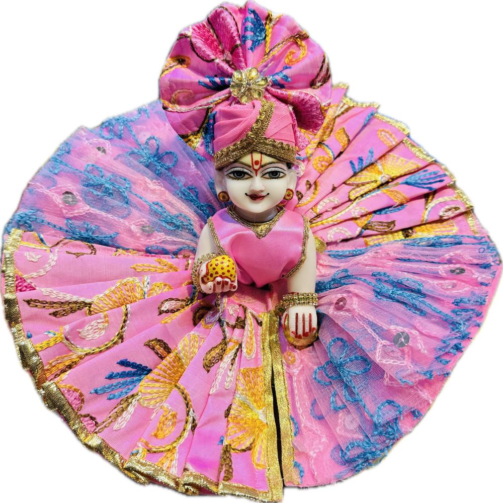 Janmashtmi Special Poshak With Pagri & Patka - Color: Multicolor