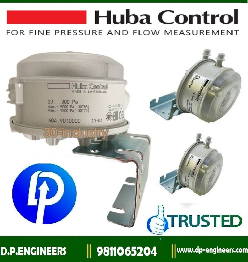 604 Differential Pressure Switch - Color: White
