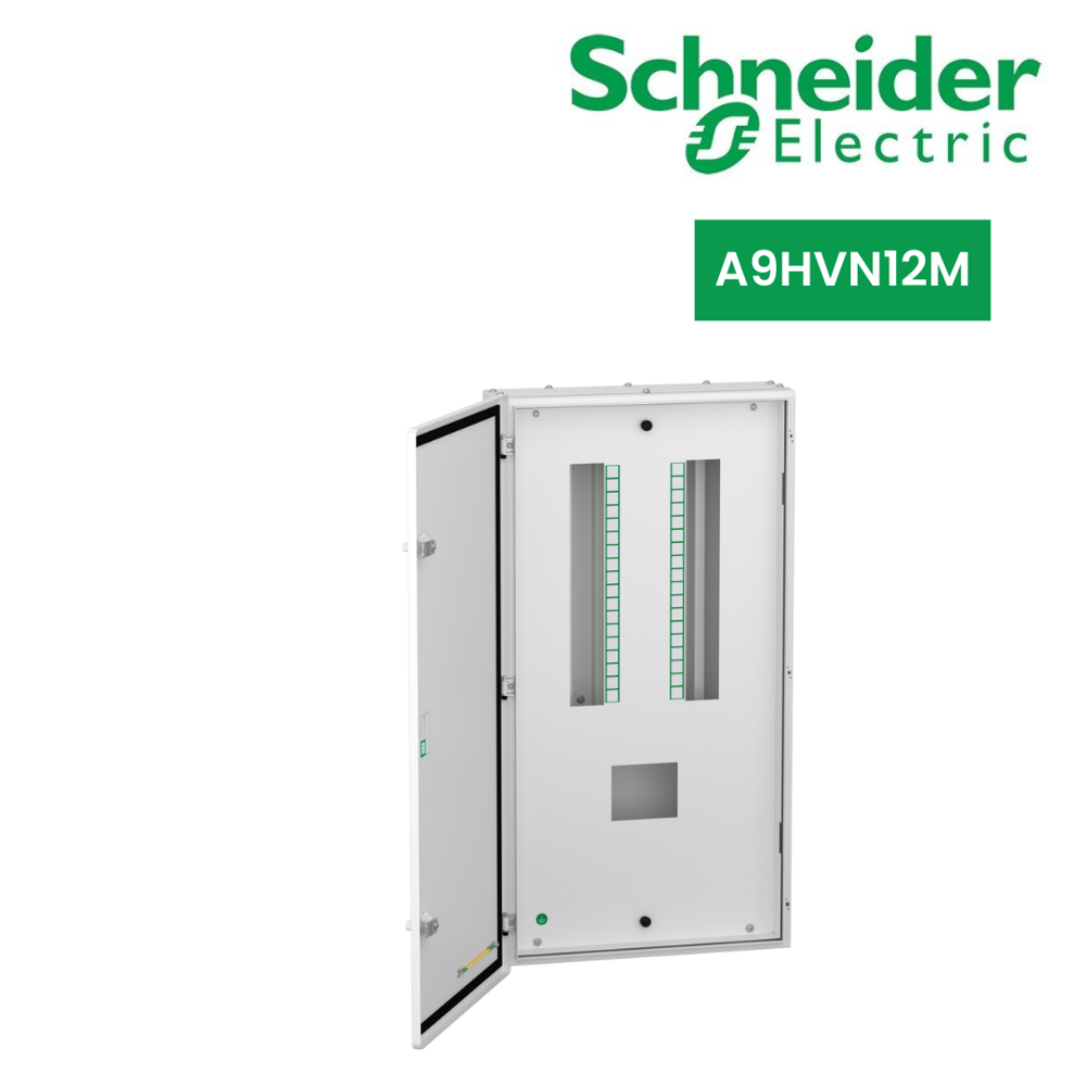 A9Hvn12M-Vtpn Distribution Board, Acti9, 12 Ways, 160A Mccb, Double Door Metal, Ip43 - Material: The Enclosure Material Is Made Of Steel.