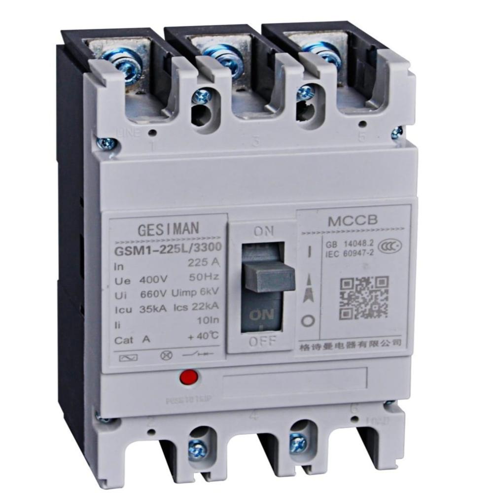 Molded Case Circuit Beaker (Mccb) - Color: Black