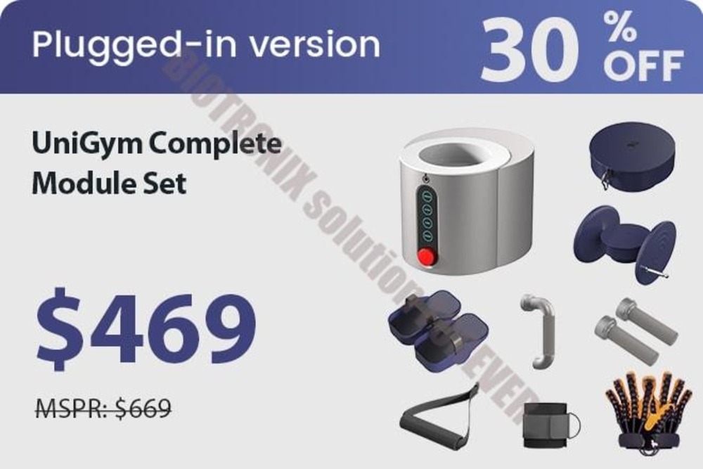 Unigym Interactive Rehabilitation & Recovery Device - Power Source: Manual