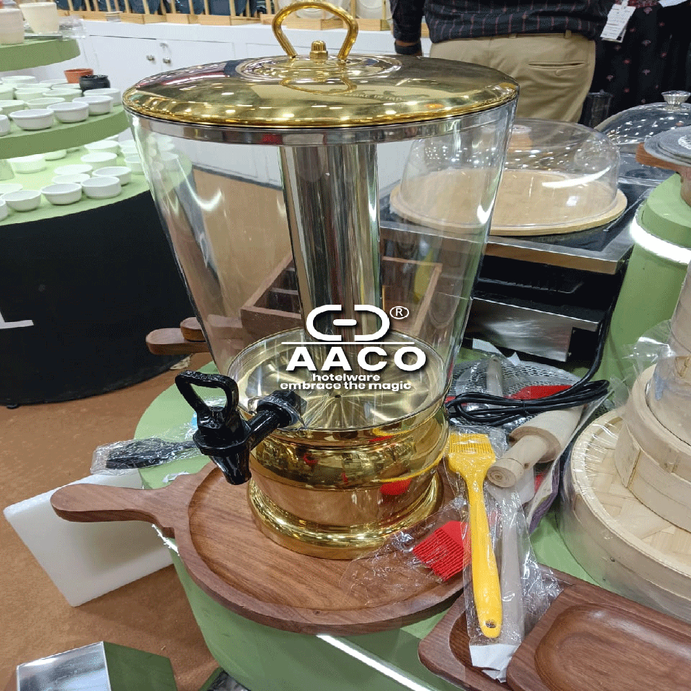 Panipuri Water Dispenser, Capacity: 10 L - Material: Stainless Steel