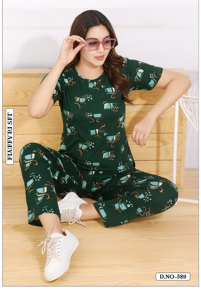 Ladies Night Wear - Design: Printed