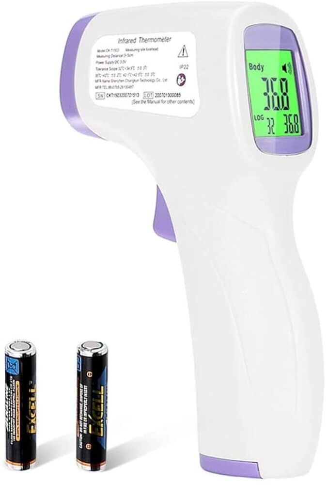 Thermal Gun - Plastic, Standard Size, White | 50 Hertz Frequency, Plain Surface Finish, Good Quality For Industrial Applications, 1-year Warranty