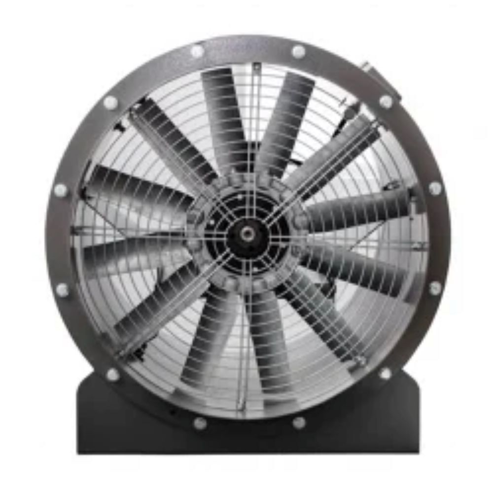 Industrial Fans - Mild Steel, Standard Size , Black Finish, 50 Hertz, Single Phase, 220 Volt , 1-Year Warranty, Designed for Industrial Use