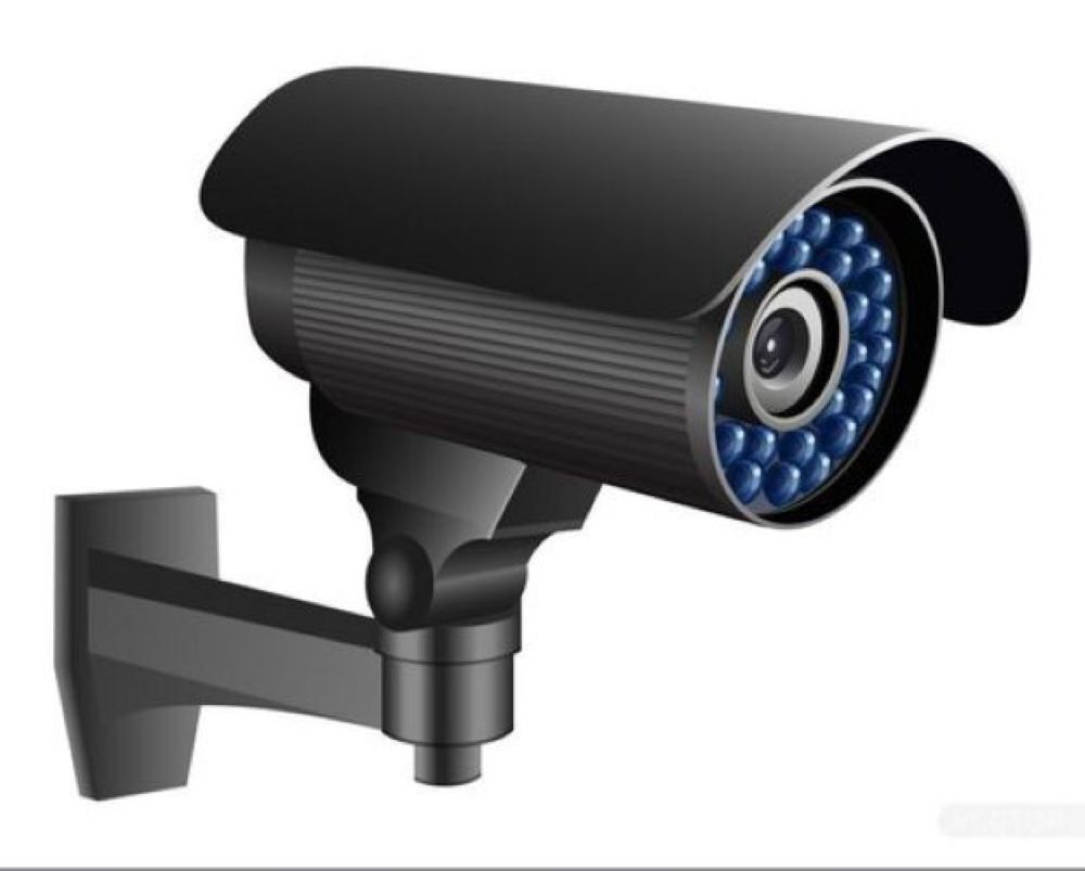 CCTV Camera - Plastic Material, Standard Size, Black Color | 50 Hertz Frequency, 220 Volt Input, 1-Year Warranty, Ideal for Home & Industrial Use