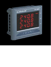 Basic Vaf Meters - Plastic, Standard Size, Grey | 50 Hertz Frequency, 220 Volt Rated Voltage, Single-phase Design, 1-year Warranty