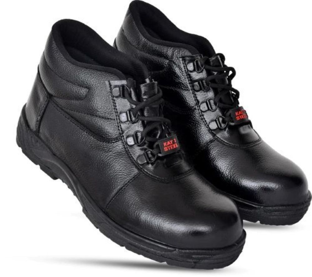 Safety Shoes - Leather, Waterproof, Unisex Design | Ideal For Industrial And Hazardous Environments, Comfortable And Durable Footwear