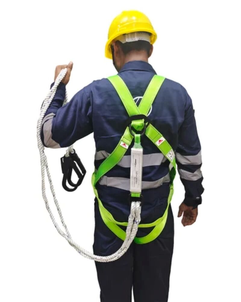 Safety Harness - Metal And High-quality Polyester, Standard Size, Multi-color Design | Unisex Fit, Reliable Security, Ideal For Industrial Applications