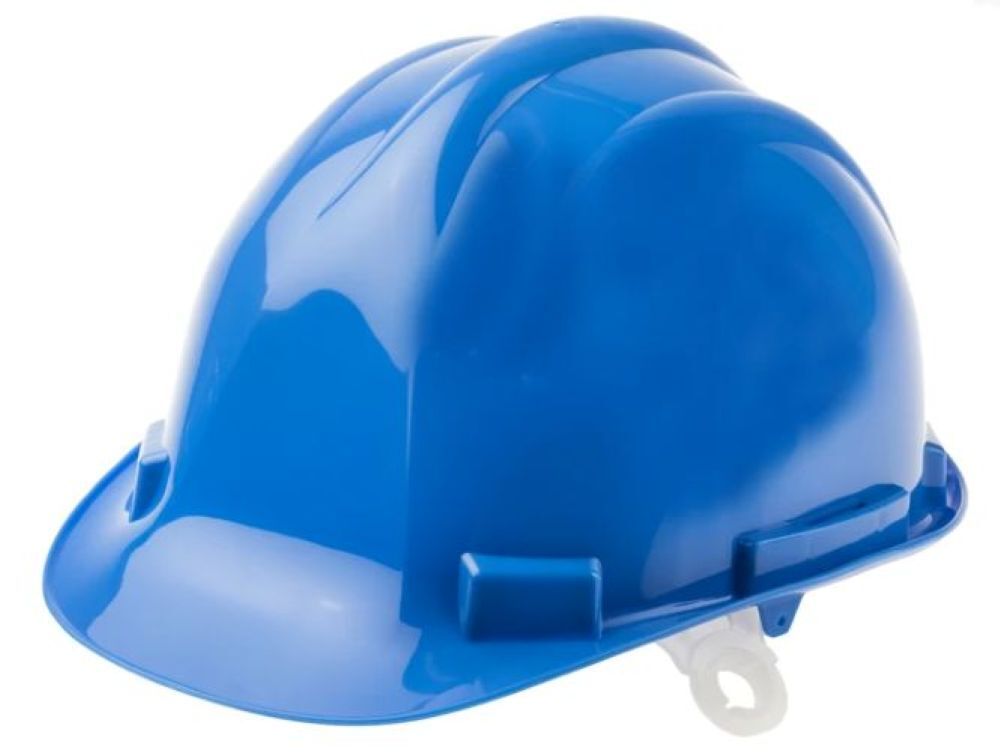 Safety Helmet - Plastic, Standard Size | Yellow, Waterproof, Unisex Design For Enhanced Durability And Protection In Outdoor Environments
