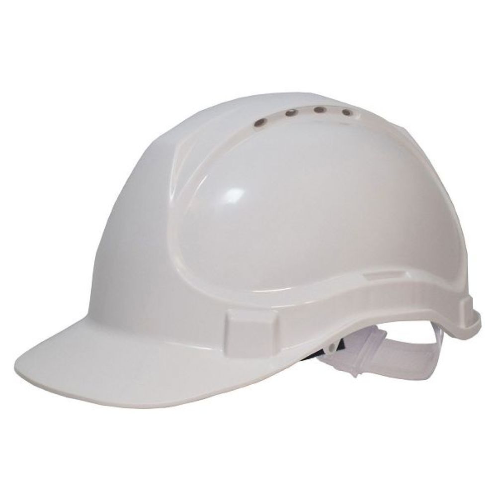 Safety Helmet - Plastic, Standard Size | Yellow, Waterproof, Unisex Design For Enhanced Durability And Protection In Outdoor Environments