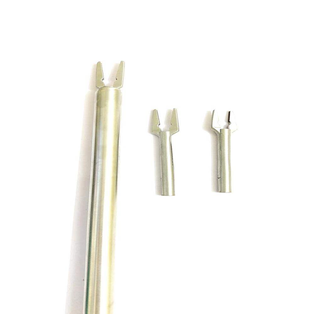 Laparoscopic 10mm Clip Applicator 3-in-1 - Stainless Steel, 330mm Long, Silver | Multi-function: Clip Application, Tissue Grasping, Cutting