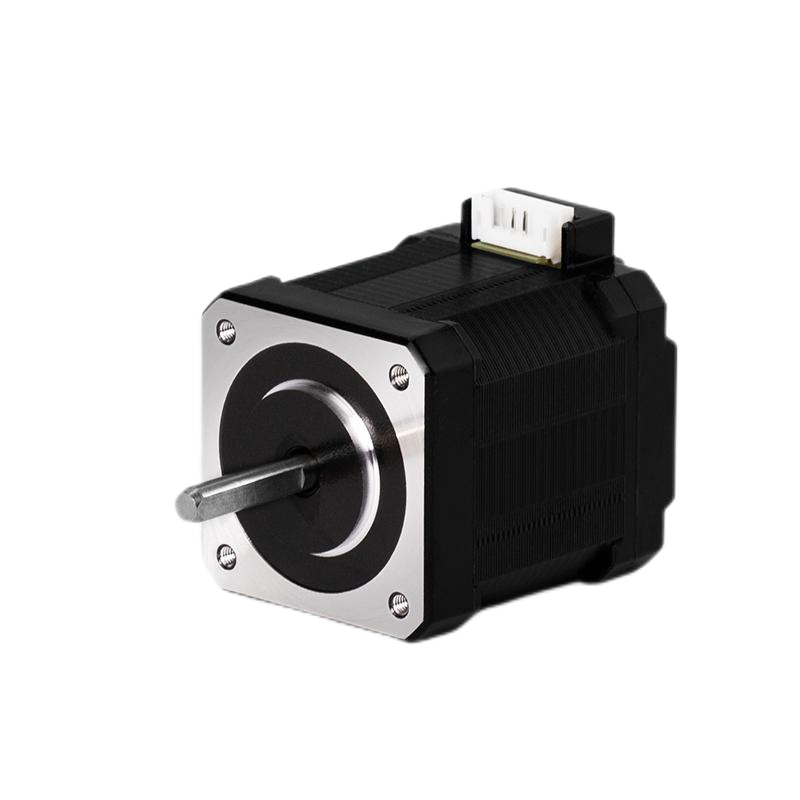 Kst-42d30-0001 1.8a Stepper Motor, 2.0a Rated Current, 0.6na.m Holding Torque, 42mm Frame Size - Color: Black & Silver