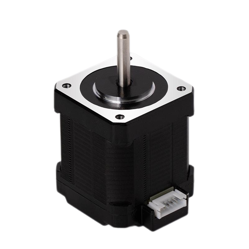 Kst-42d30-0001 1.8a Stepper Motor, 2.0a Rated Current, 0.6na.m Holding Torque, 42mm Frame Size - Color: Black & Silver