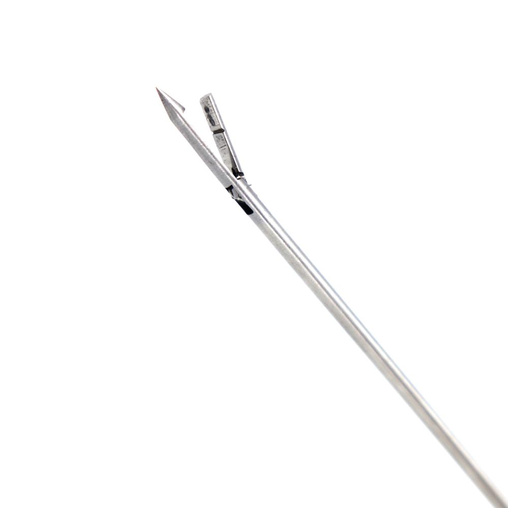 Port Closure - Stainless Steel, Standard Size, Silver | Manual Operation, Ergonomic Handle, Spring-loaded Grasper, Hospital Usage