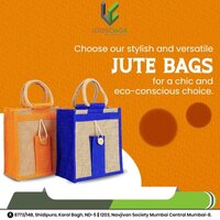 Natural Jute Bag - Feature: Eco Freindly Budget Freindly