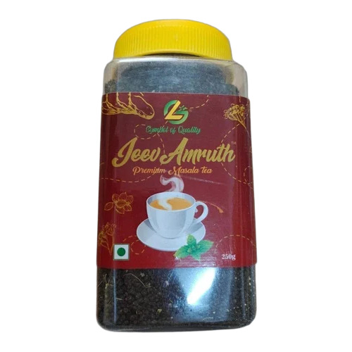 Jeev Amruth Premium Masala Tea - Color: Black