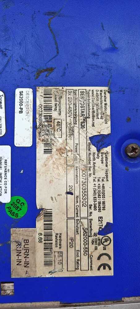 KOLLMORGEN SERVOSTAR 620