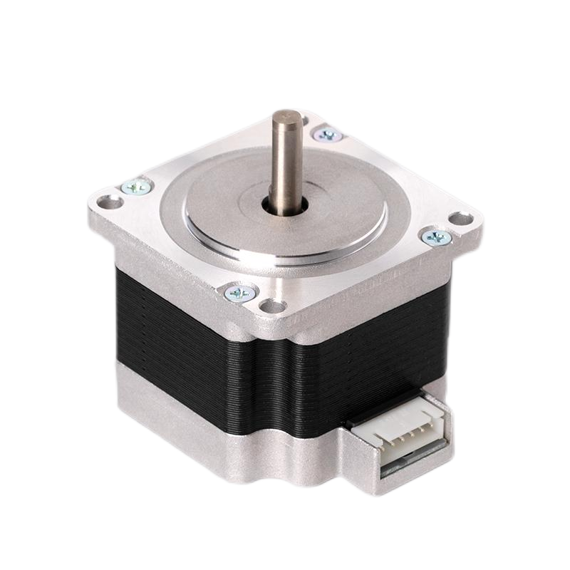 Kst-57D23-0002 Stepper Motor - Color: Black & Silver